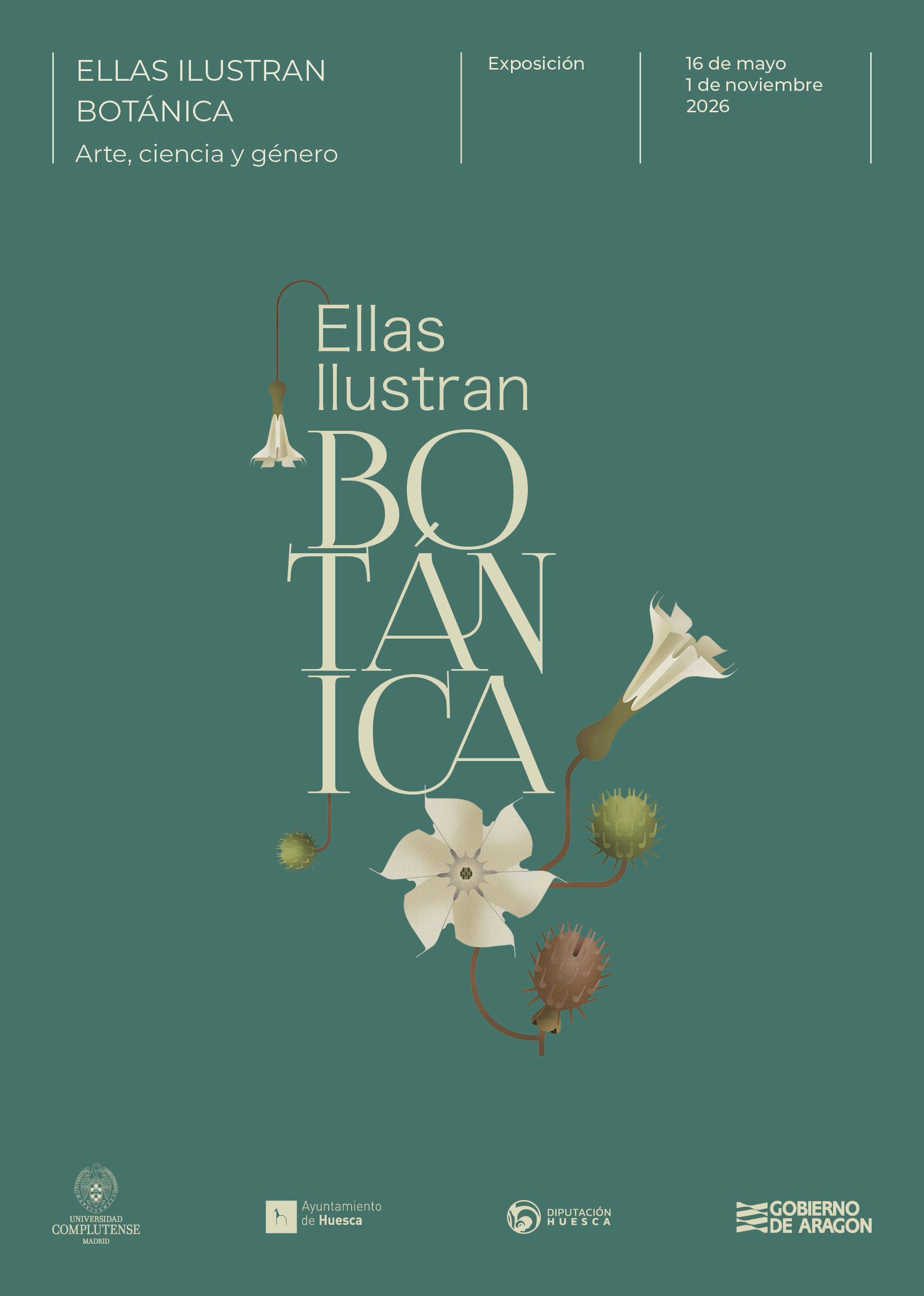 Visita con las comisarias a Ellas Ilustran botánica